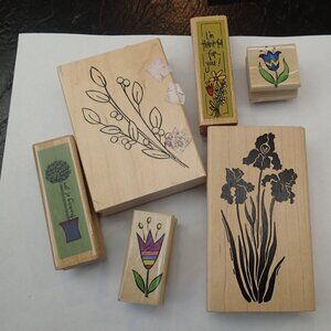 Flower Stampers set of 6